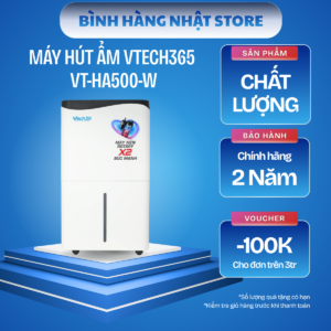 Máy hút ẩm gia đình Vtech 365 - VT-HA500-W