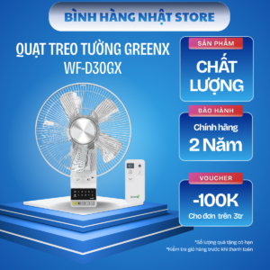 quạt treo tường greenx